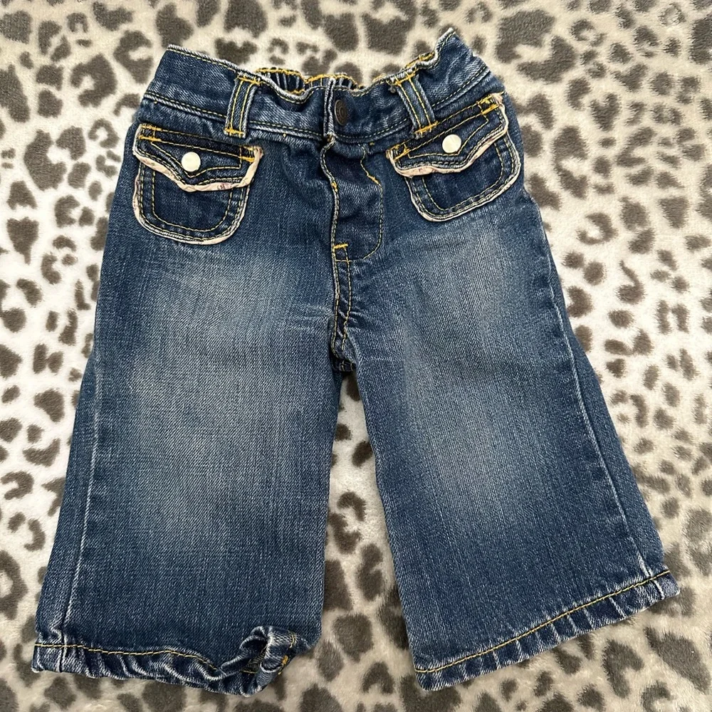 Old Navy Vintage Baby Denim Jeans in Blue Wash Size 6-12 Months